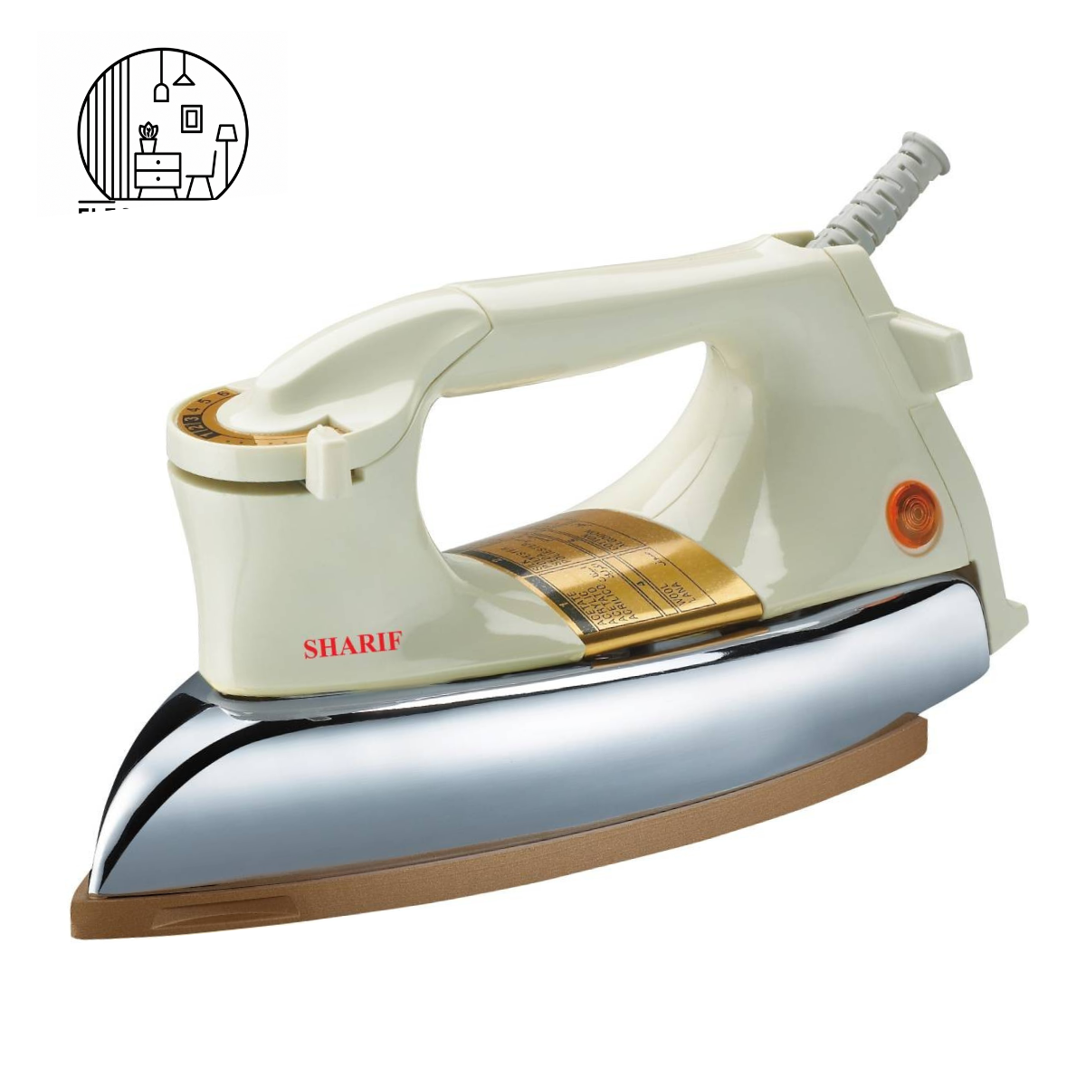 Sharif Electric Iron SH-El1411 - Elegant Home