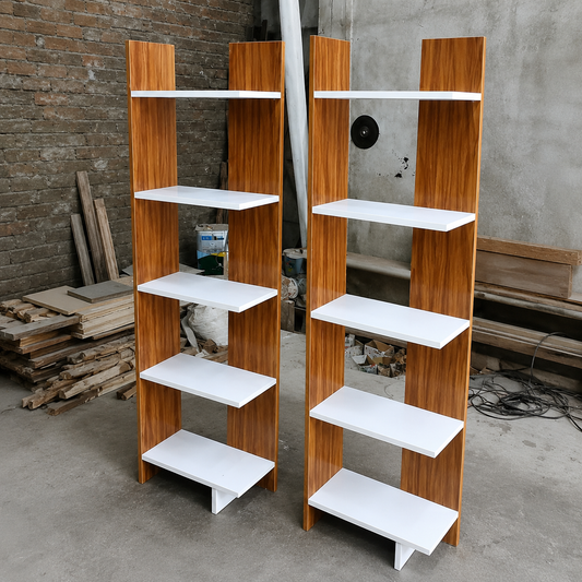 Corner Bookshelf
